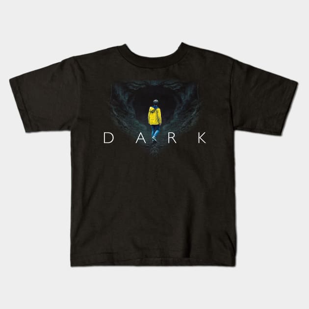 DARK yellow Kids T-Shirt by RedSheep